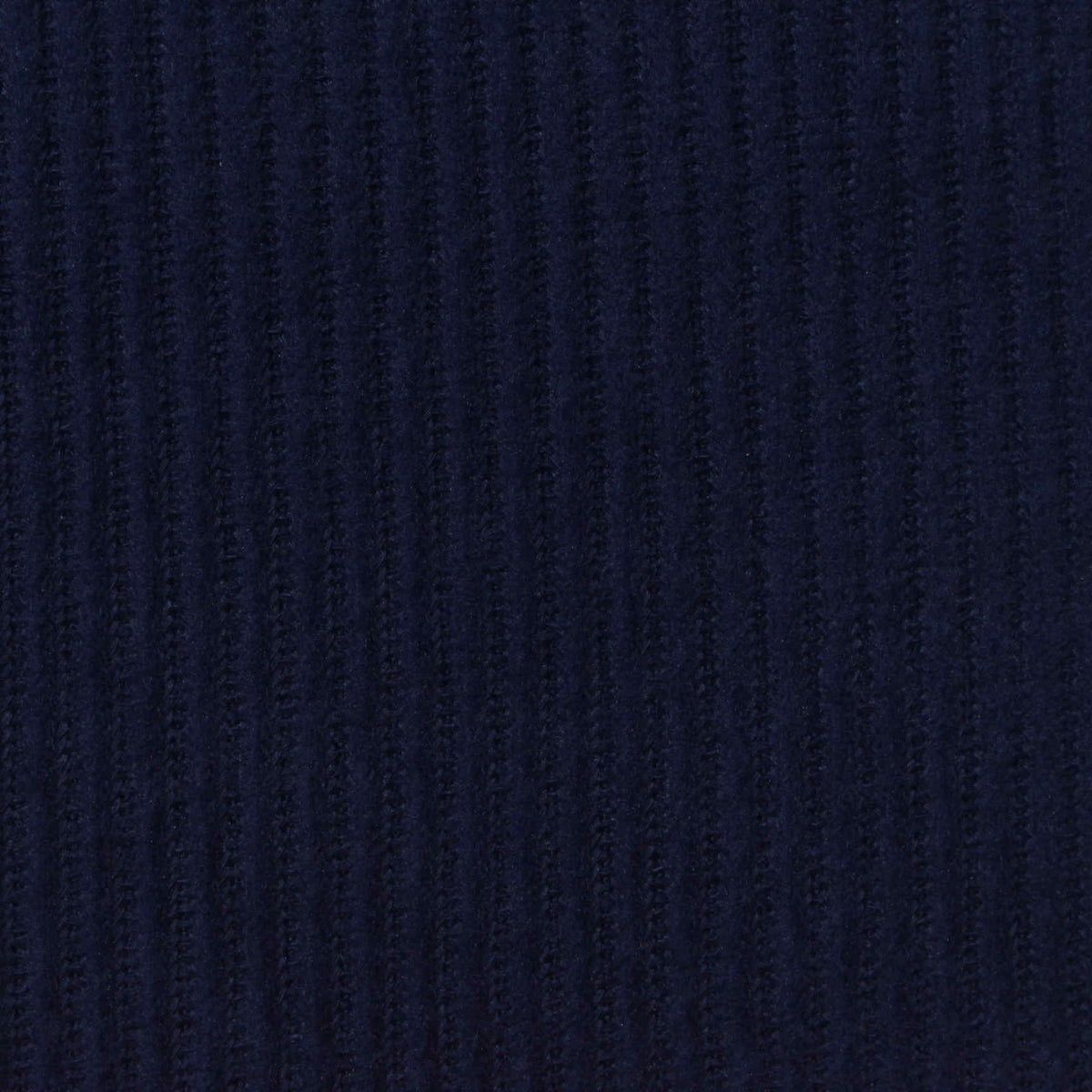 Brushed Polyester Stretch Waffle Knit Fabric, 220 gsm, 145 cm — Navy