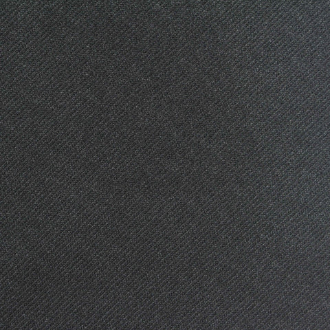 100% Polyester French Terry Fabric, 300 gsm, 160 cm — Black