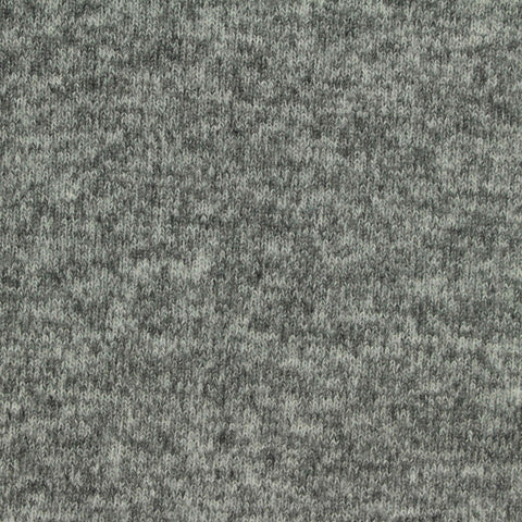 Grey Marl Chunky Knit, Polyester, 260 gsm, 170 cm