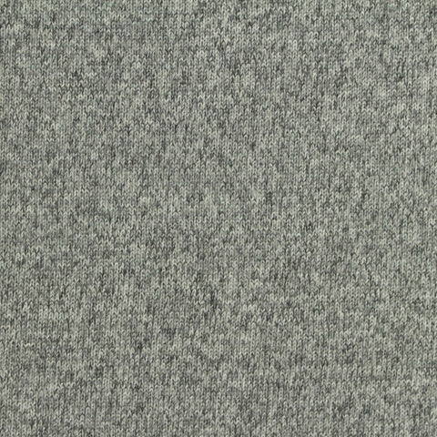 Dark Grey Marl Chunky Knit, Polyester, 168 gsm