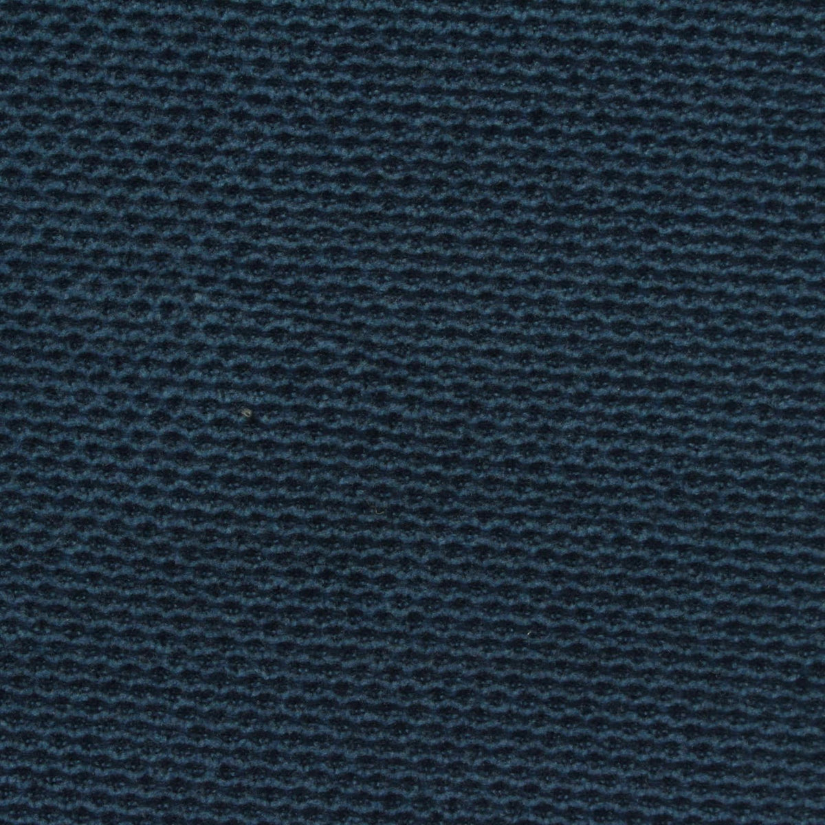 Brushed 100% Polyester Chunky Knit Fabric, 215 gsm, 166 cm — Navy