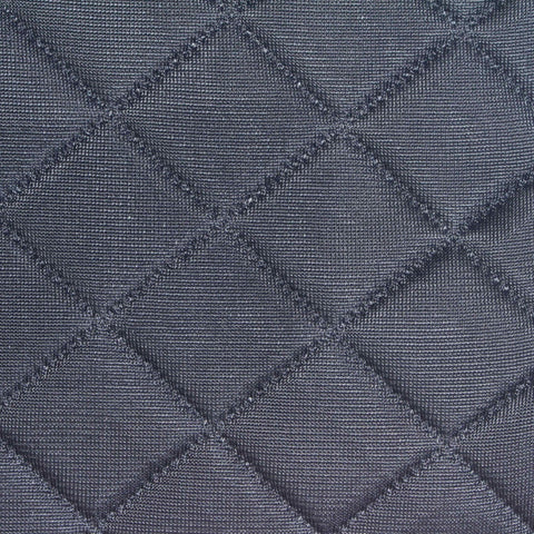 Dark Grey Diamond Jacquard, Polyester, 560 gsm