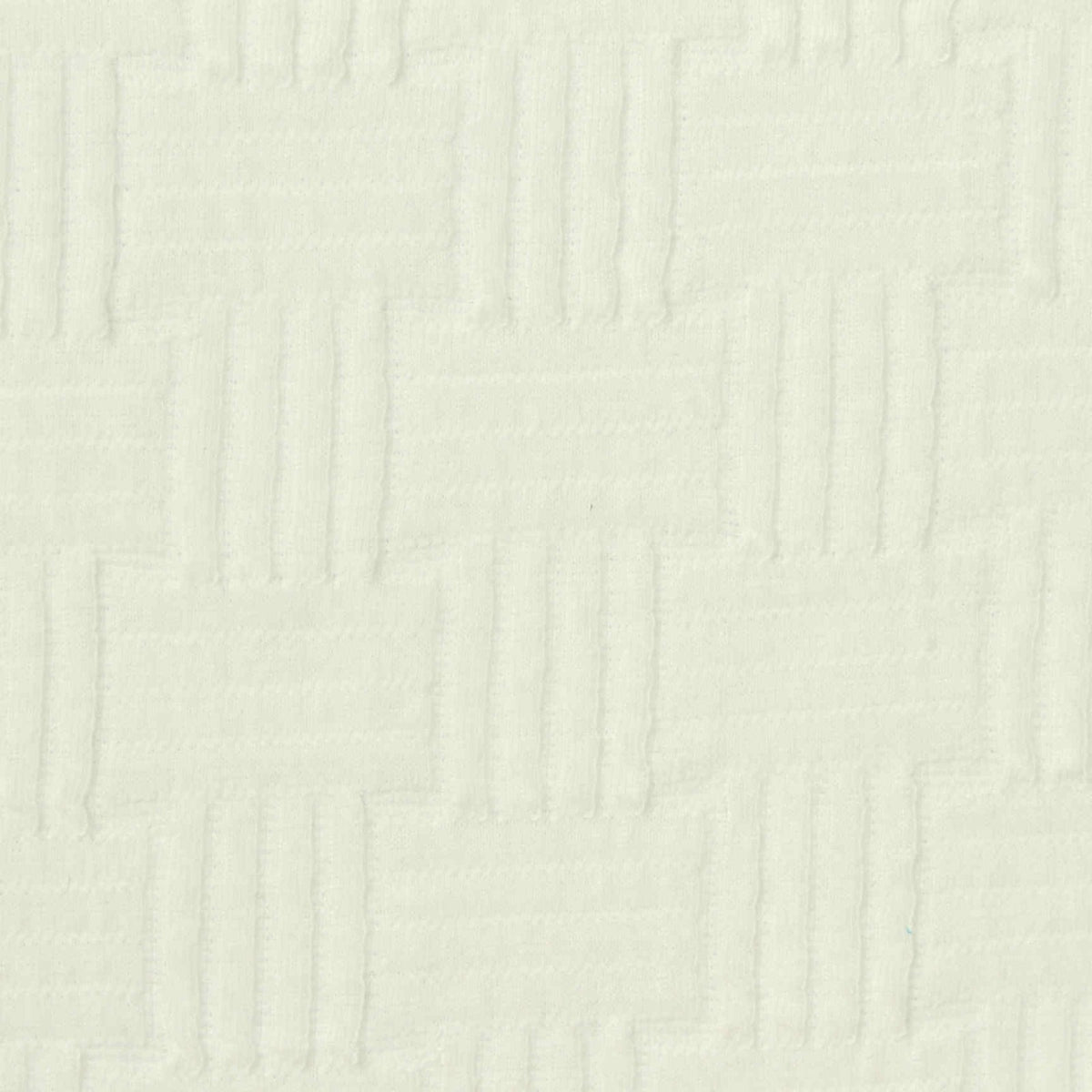 Off-White Geometric Jacquard, Polyester, 226 gsm