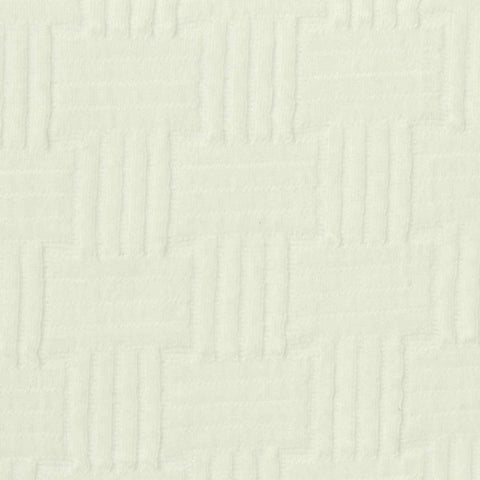 Off-White Geometric Jacquard, Polyester, 226 gsm