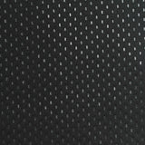 100% Polyester Birdseye Knit Fabric, 280 gsm, 160 cm — Black