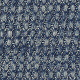 Blue Marl Waffle Knit, Poly-Viscose — texture