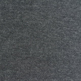 Grey Heather Piqué Knit, Cotton-Poly