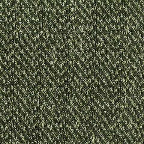 Olive Herringbone French Terry, Polyester