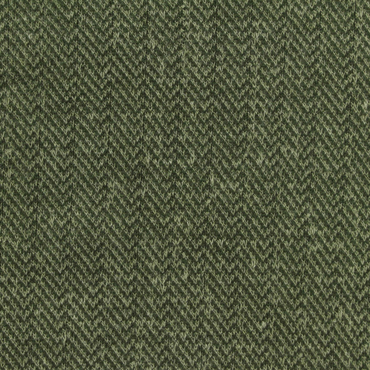 Olive Herringbone French Terry, Polyester