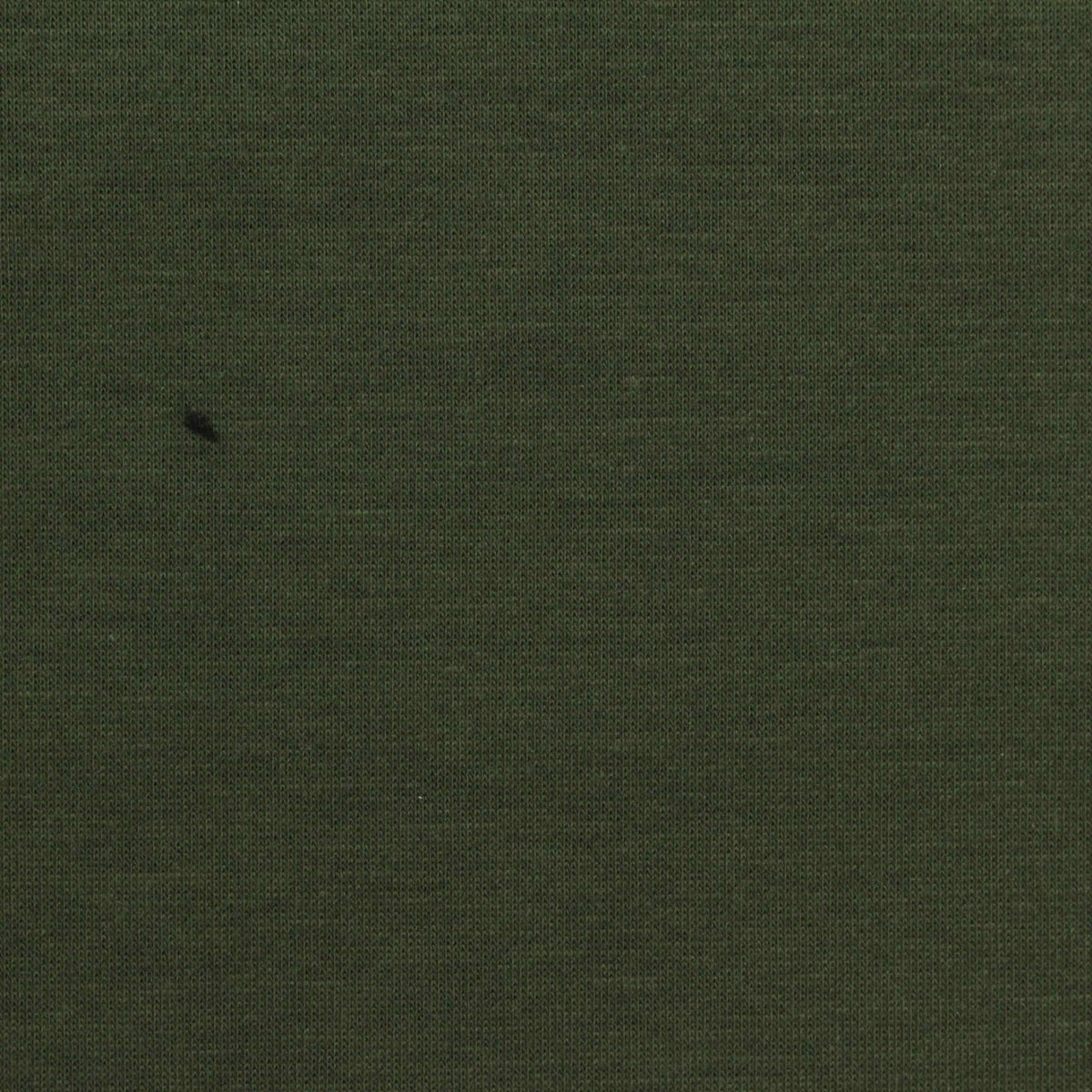 Polyester Cotton Stretch Scuba Knit Fabric, 300 gsm, 170 cm — Green