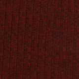 Red Marl Rib Knit, Poly-Viscose