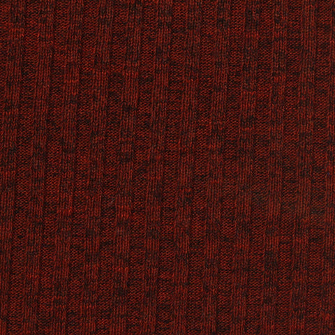 Red Marl Rib Knit, Poly-Viscose, 250 gsm, 170 cm, ref EF-272563