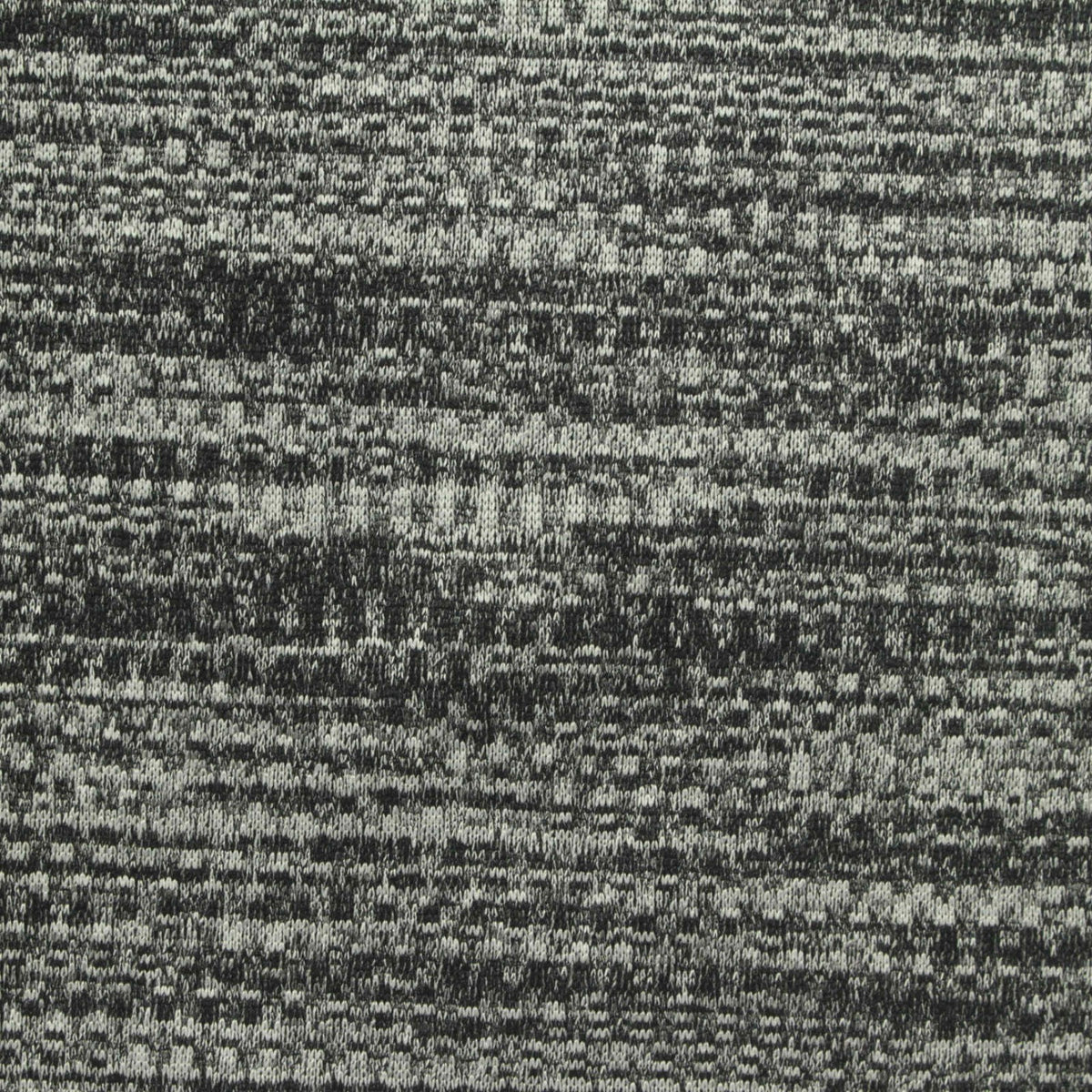 Black Heathered-Marl Knit, Polyester, 250 gsm