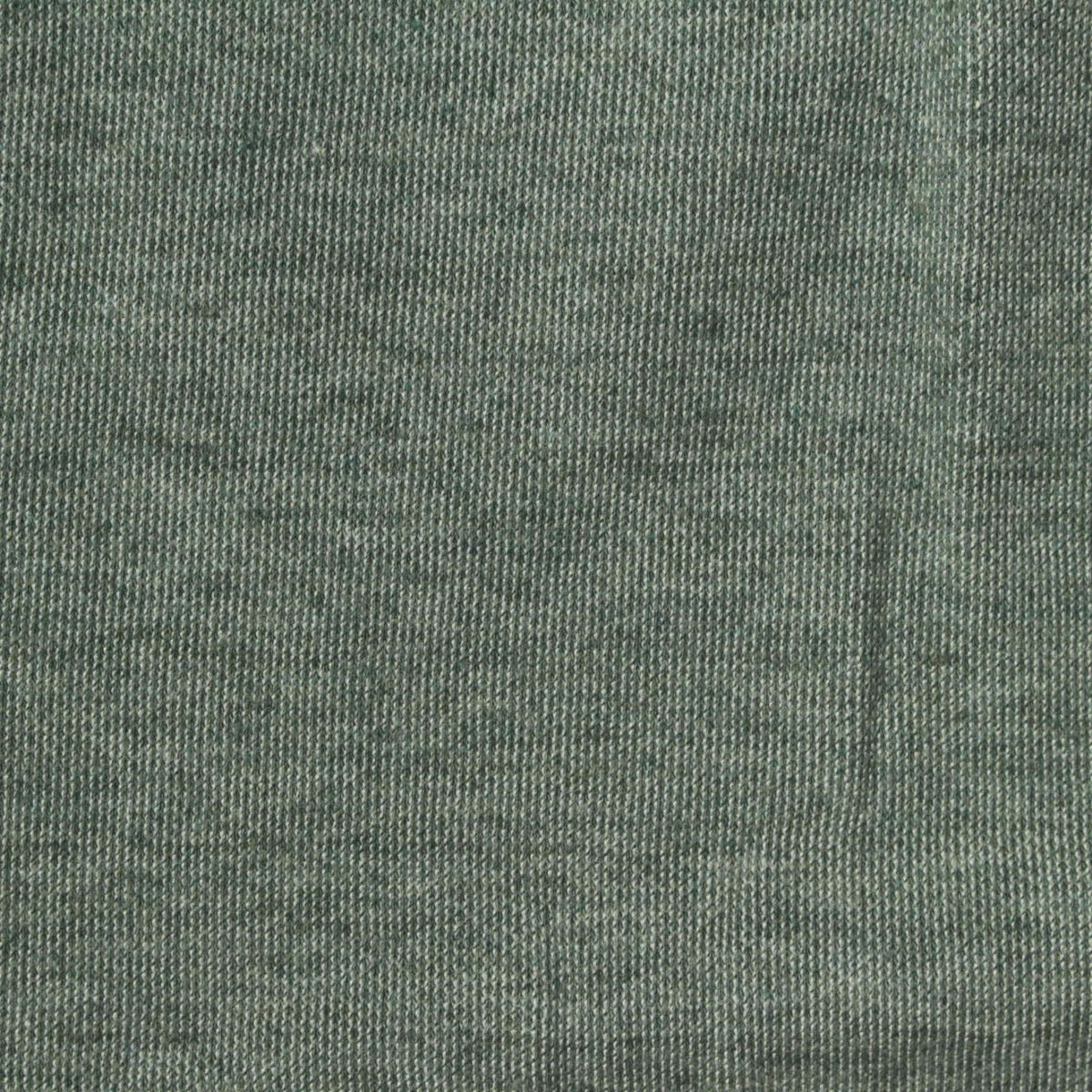 Heather Cotton Polyester Scuba Knit Fabric, 280 gsm, 165 cm — Green
