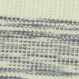 Grey Horizontal-Band Jacquard, Poly-Cotton — texture