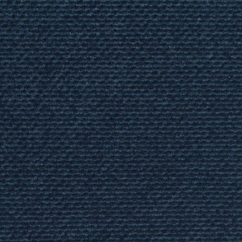 Brushed 100% Polyester Chunky Knit Fabric, 210 gsm, 160 cm — Navy