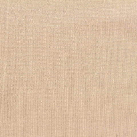 Viscose Nylon Stretch Ponte Knit Fabric, 270 gsm, 150 cm — Beige