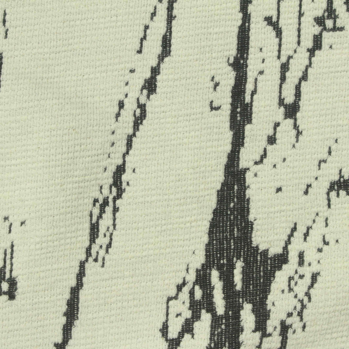 Dark Grey Vertical-Line Jacquard, Poly-Cotton