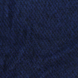 Brushed 100% Polyester Chunky Knit Fabric, 300 gsm, 175 cm — Navy