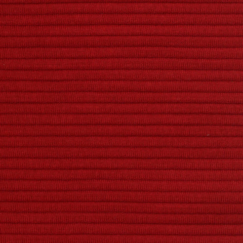 Polyester Viscose Knit Fabric, 310 gsm, 165 cm — Red
