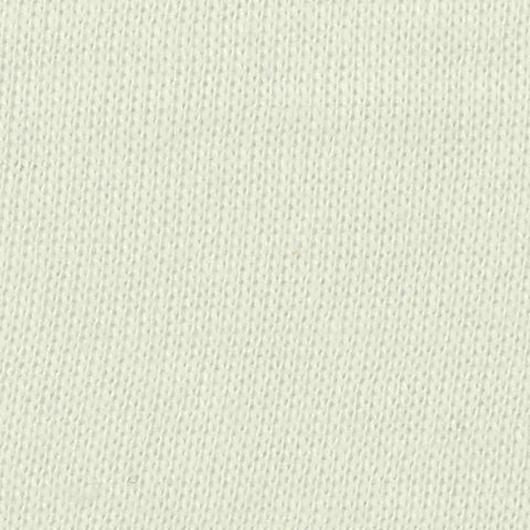 100% Cotton Jersey Knit Fabric, 195 gsm, 170 cm — White
