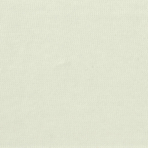 100% Cotton Jersey Knit Fabric, 195 gsm, 170 cm — White