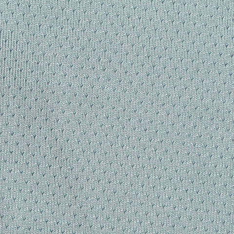 Polyester Stretch Birdseye Knit Fabric, 147 gsm, 175 cm — Blue
