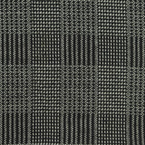 Black Geometric Jacquard, Polyester