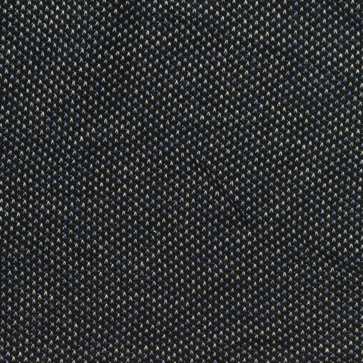 Black Geometric Interlock Knit, Poly-Viscose
