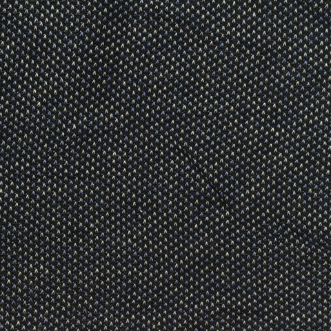 Black Geometric Interlock Knit, Poly-Viscose