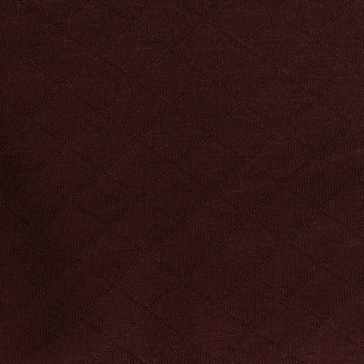 Burgundy Tone-on-Tone Diamond Jacquard, Polyester