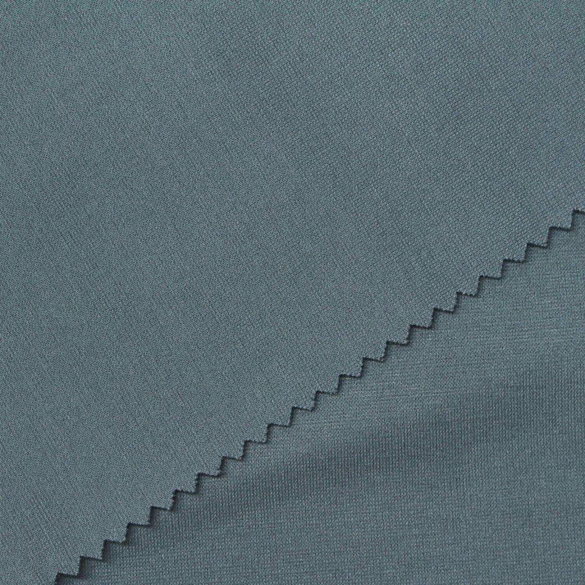 Viscose Nylon Stretch Ponte Knit Fabric, 330 gsm, 160 cm — Blue, ref EF-272645