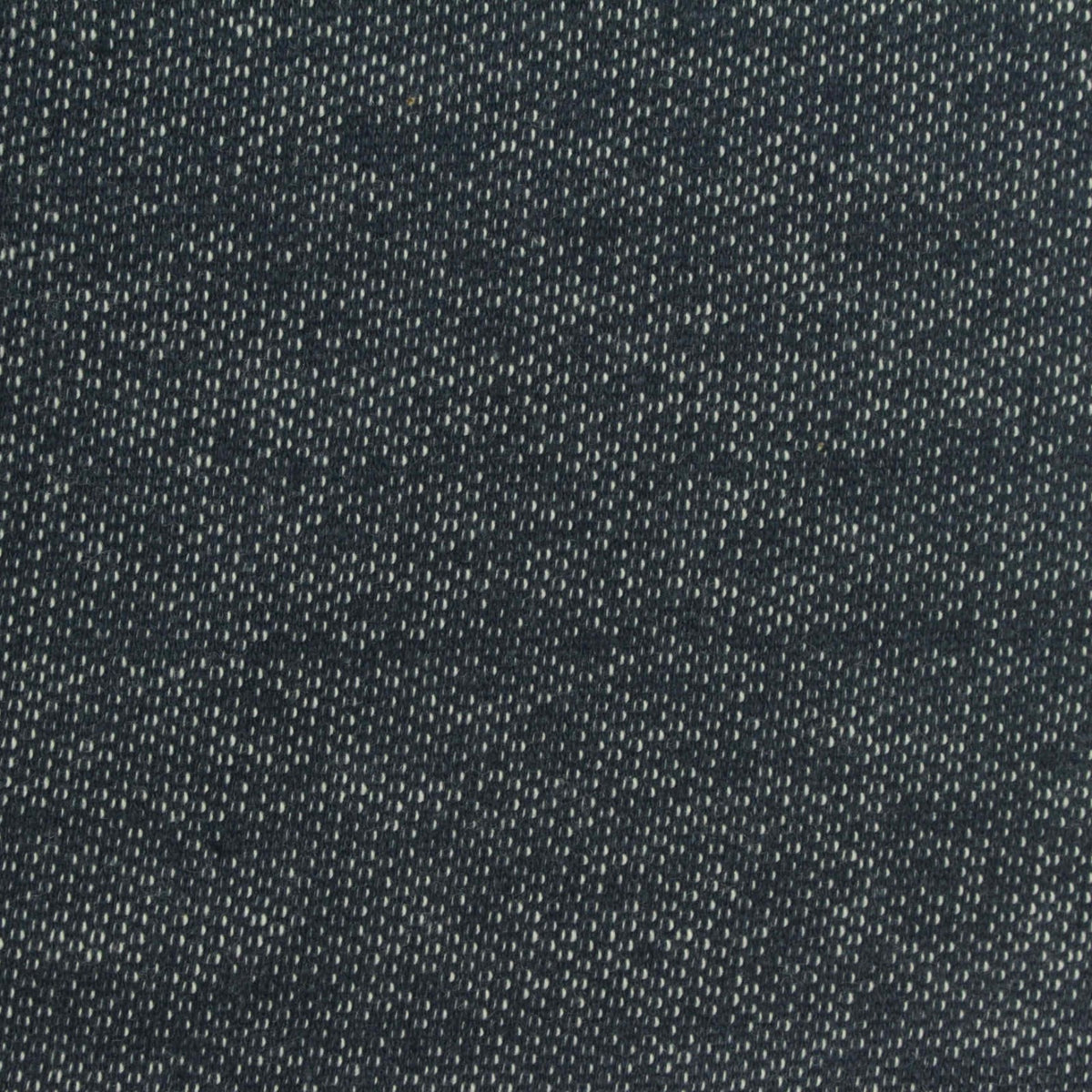 Dark Blue Marl French Terry, Cotton-Poly, 208 gsm