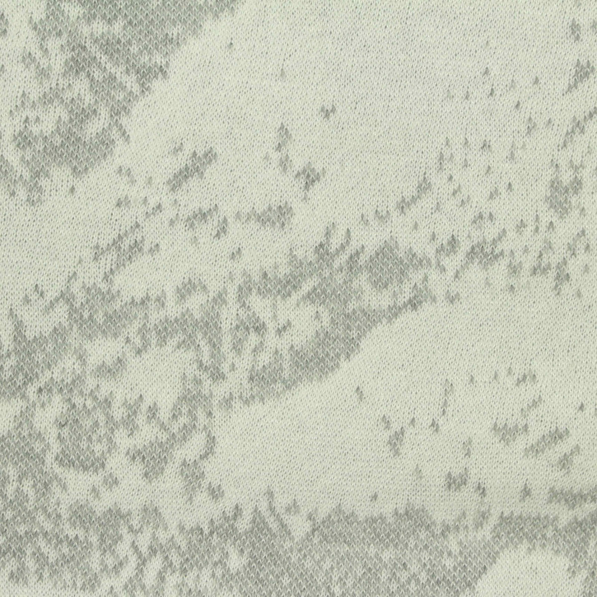 Dark Grey Abstract French Terry, Poly-Viscose