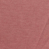Pink Marl Rib Knit, Poly-Viscose