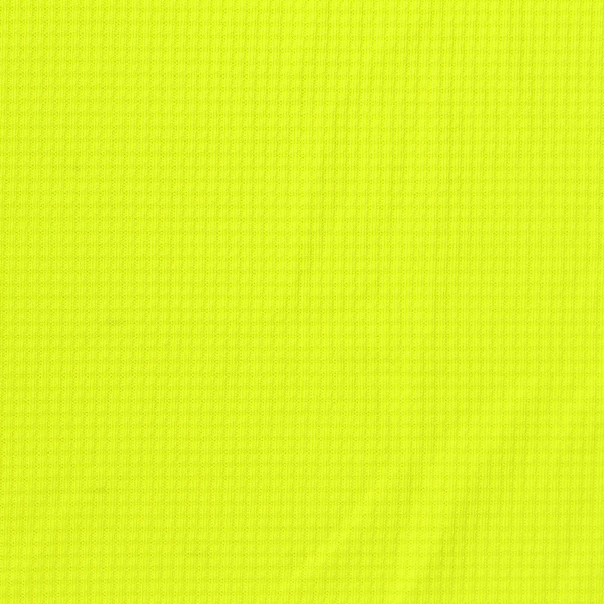 100% Polyester Waffle Knit Fabric, 150 gsm, 160 cm — Yellow