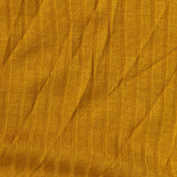 Polyester Viscose Stretch Rib Knit Fabric, 180 gsm, 120 cm — Yellow