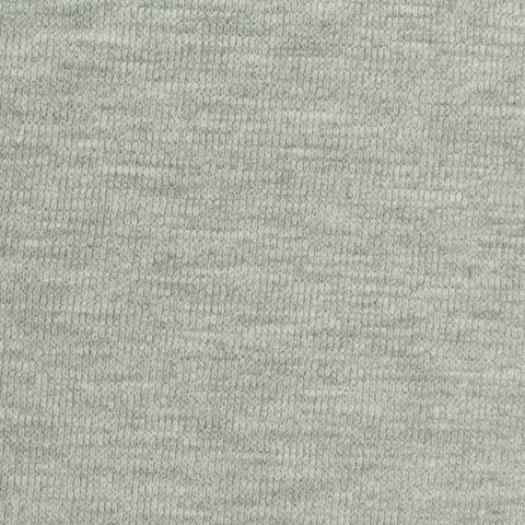 Light Grey Heather French Terry, Cotton-Poly, 210 gsm