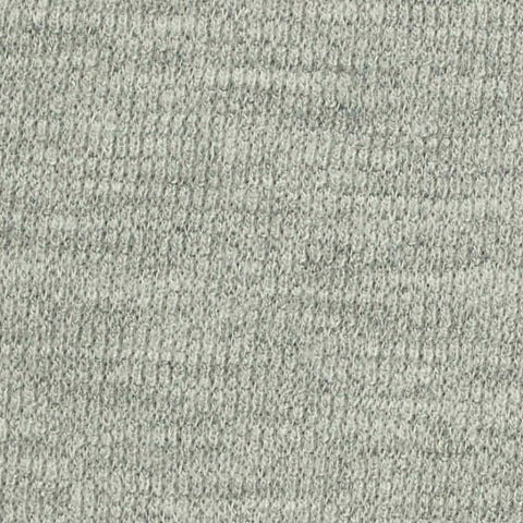 Light Grey Heather French Terry, Cotton-Poly, 210 gsm