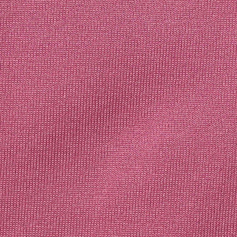 Brushed Polyester Stretch Milk Silk Knit Fabric, 260 gsm — Pink