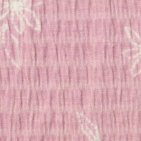 White Flowers Crepe, Cotton