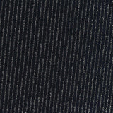 Silver Vertical-Stripe Rib Knit, Nylon