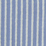 Blue Vertical-Stripe Jersey Knit, Poly-Viscose — texture