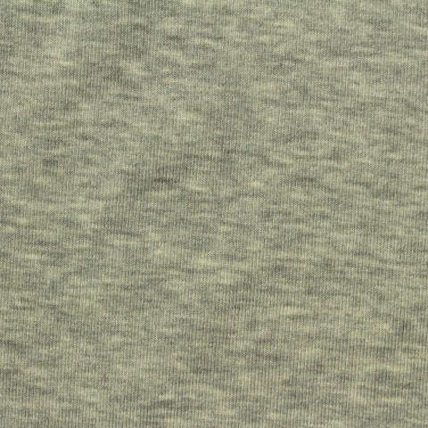Light Grey Marl Rib Knit, Tencel Lyocell-Wool