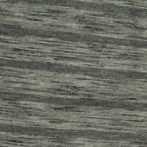 Grey Marl Jersey Knit, Poly-Viscose, 180 gsm, 185 cm