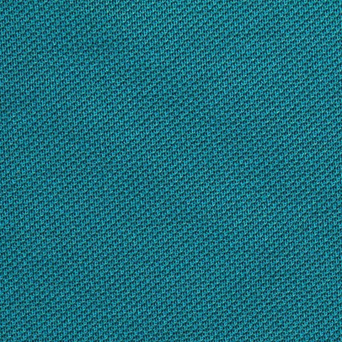 Polyester Cotton Blend Knit Fabric, 180 gsm, 180 cm — Blue