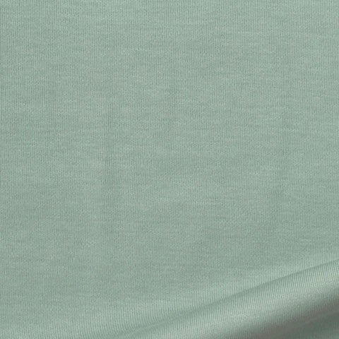 Cotton Stretch Knit Fabric, 210 gsm, 180 cm — Green