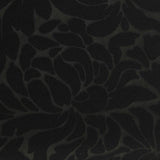 Black Floral Scuba Knit, Polyester