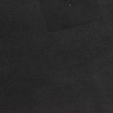 Polyester Stretch Faux Suede Fabric, 330 gsm, 150 cm — Black