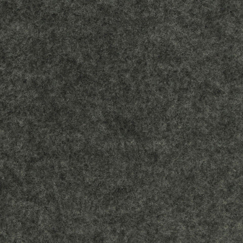 Heather Brushed Polyester Viscose Stretch Chunky Knit Fabric, 270 gsm, 178 cm — Grey
